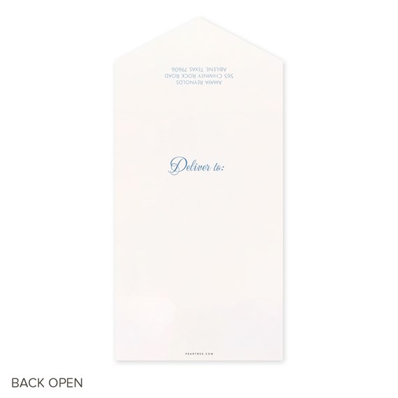 graduation invitation with photo area