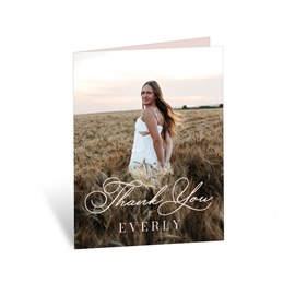 A New Chapter - Thank You Card
