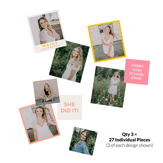 photo frames collage with customizable text area