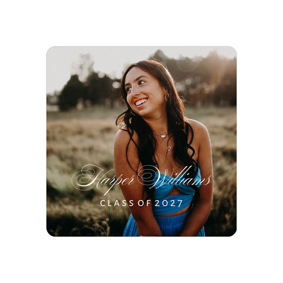 photo placeholder with elegant text