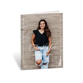 Modern Milestone - Graduation Thank You Card