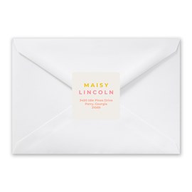 A Bright Future - Address Label