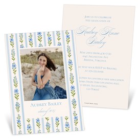 Garden Party - Graduation Invitation