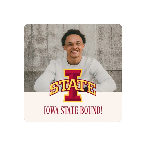 college bound envelope seal with logo and text
