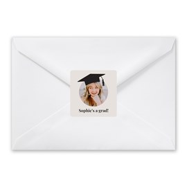 Grad Vibes - Graduation Envelope Seals