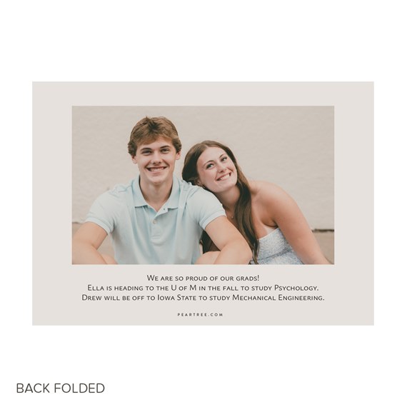 photo placeholder with text area