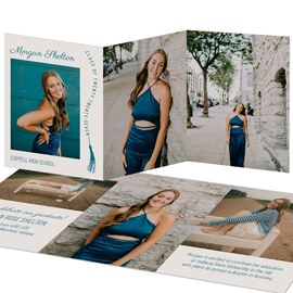 On the Curve - Graduation Invitations