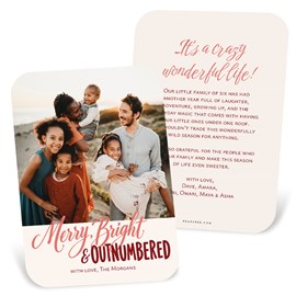 Outnumbered - Christmas Card