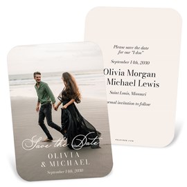 Beginning of Forever - Save the Date Cards