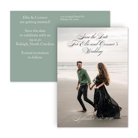 Eternal Elegance - Save the Date Postcard