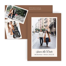 Photoshoot - Save the Date Postcard