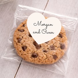 In Cursive - Wedding Sticker