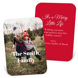 Merry Statement - Christmas Card