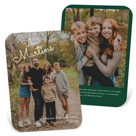 Simple Signature - Christmas Card