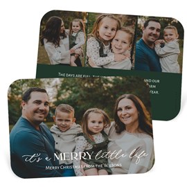 A Merry Life - Christmas Card