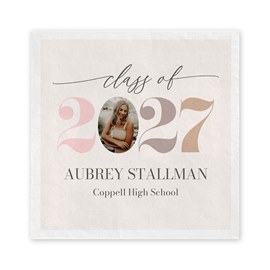 Bright Year - Graduation Dinner Napkin