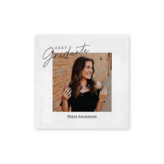 customizable text area, photo placeholder