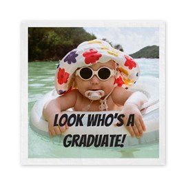 The Grad - Graduation Dinner Napkin