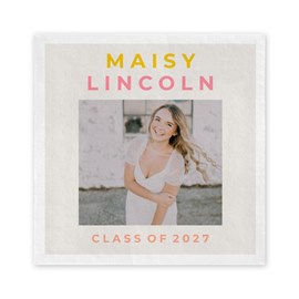 A Bright Future - Graduation Dinner Napkin