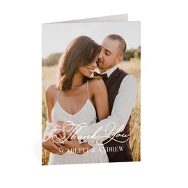 Beginning of Forever - Thank You Card