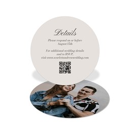 Beginning of Forever - Wedding Insert Card