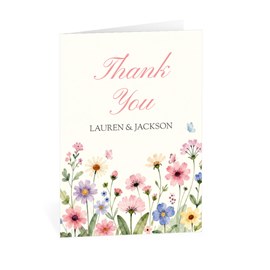 Sweet Blooms - Thank You Card