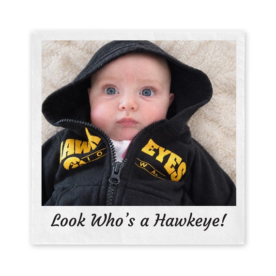 customizable text area with photo placeholder