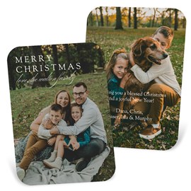Simple Statement - Christmas Card