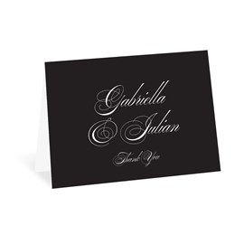 Calligraphy - Thank You Card