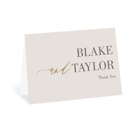 Right Type - Thank You Card
