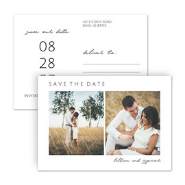 Lovely Pair - Save the Date Postcard