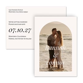 Overarching - Save the Date Postcard