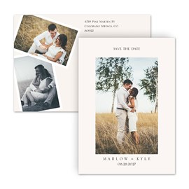 Simple Frame - Save the Date Postcard