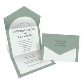 Typography Arch - Seal and Send Invitation