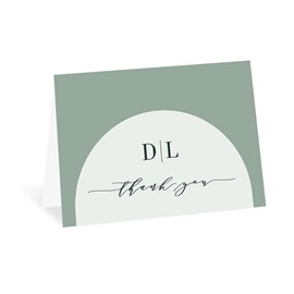 Typography Arch - Thank You Card