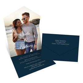 Couple Photo - Seal and Send Invitation