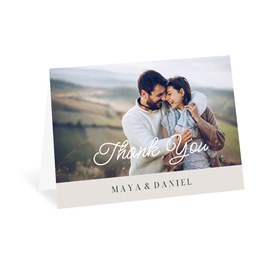 Stacked Photos - Thank You Card