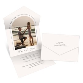 Arched Frame - Seal and Send Wedding Invitations