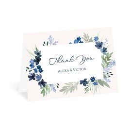 Arched Blooms - Thank You Card