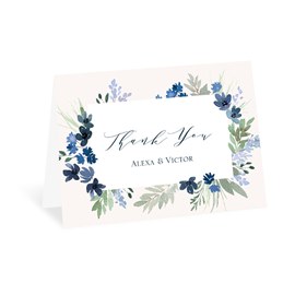 Arched Blooms - Thank You Card