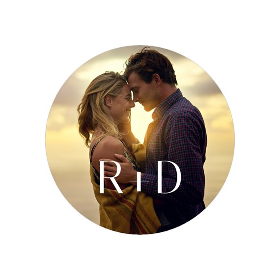 photo placeholder with initials R+D