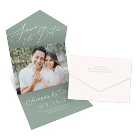 Scrawling Script - Seal and Send Save the Date