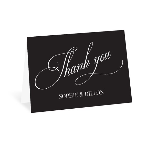 thank you card with customizable text area