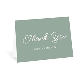 In Script - Thank You Card