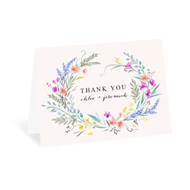 Bright Garden - Thank You Card