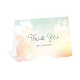 Coastal Sunset - Thank You Card