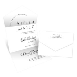 Corner Wording - Seal and Send Invitation