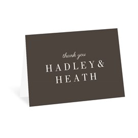 Big Date - Thank You Card
