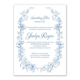 Sweet Border - Bridal Shower Invitations