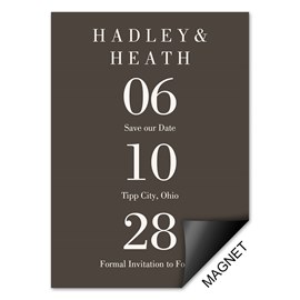 Big Date - Save the Date Magnet